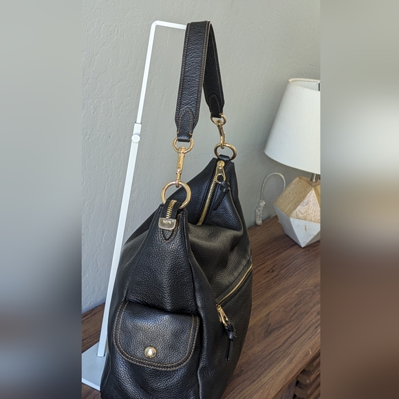 Coach Black Leather Hobo Bag - Picture 5 of 15